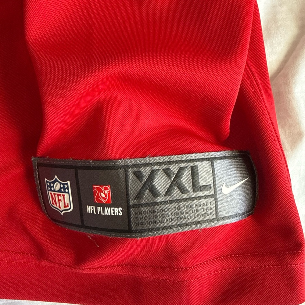 Men’s Nike Trey Lance #5 San Francisco 49ers Vapor Lmtd NFL Jersey Sz 2XL - RARE - Picture 3 of 6